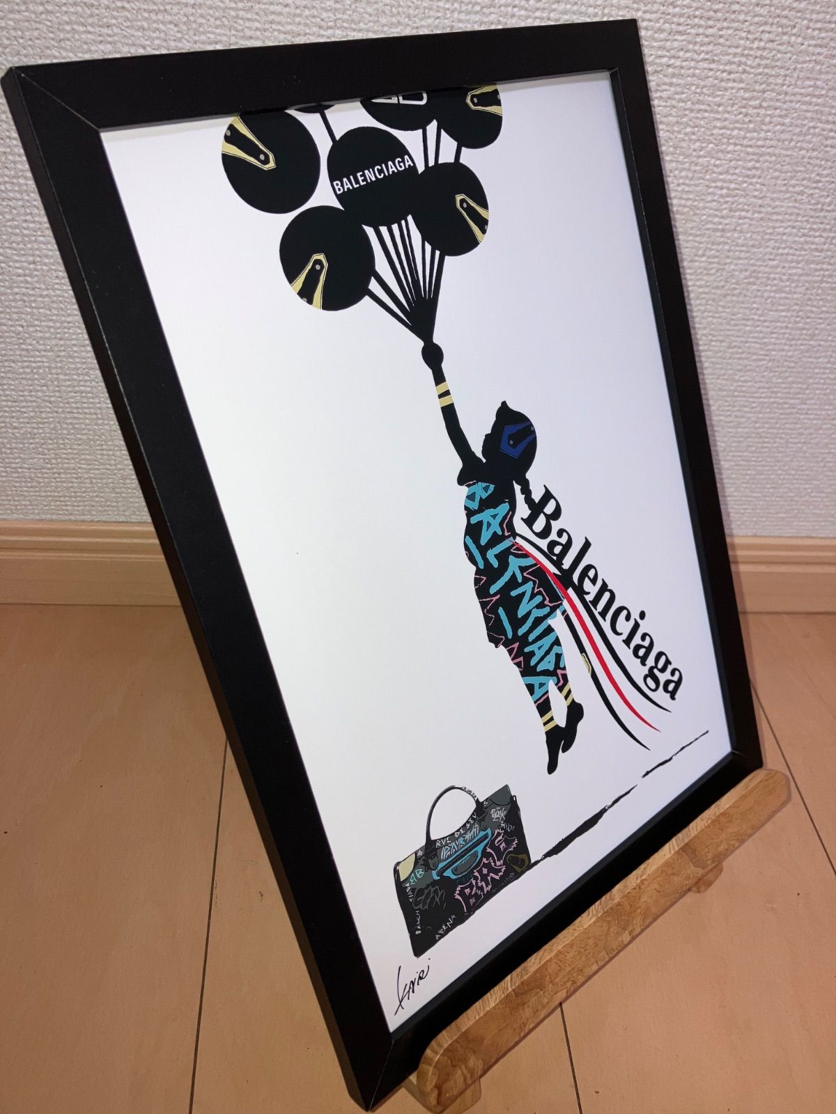 ケイト・モス×ルイヴィトン アートポスター C940 ファッション界の