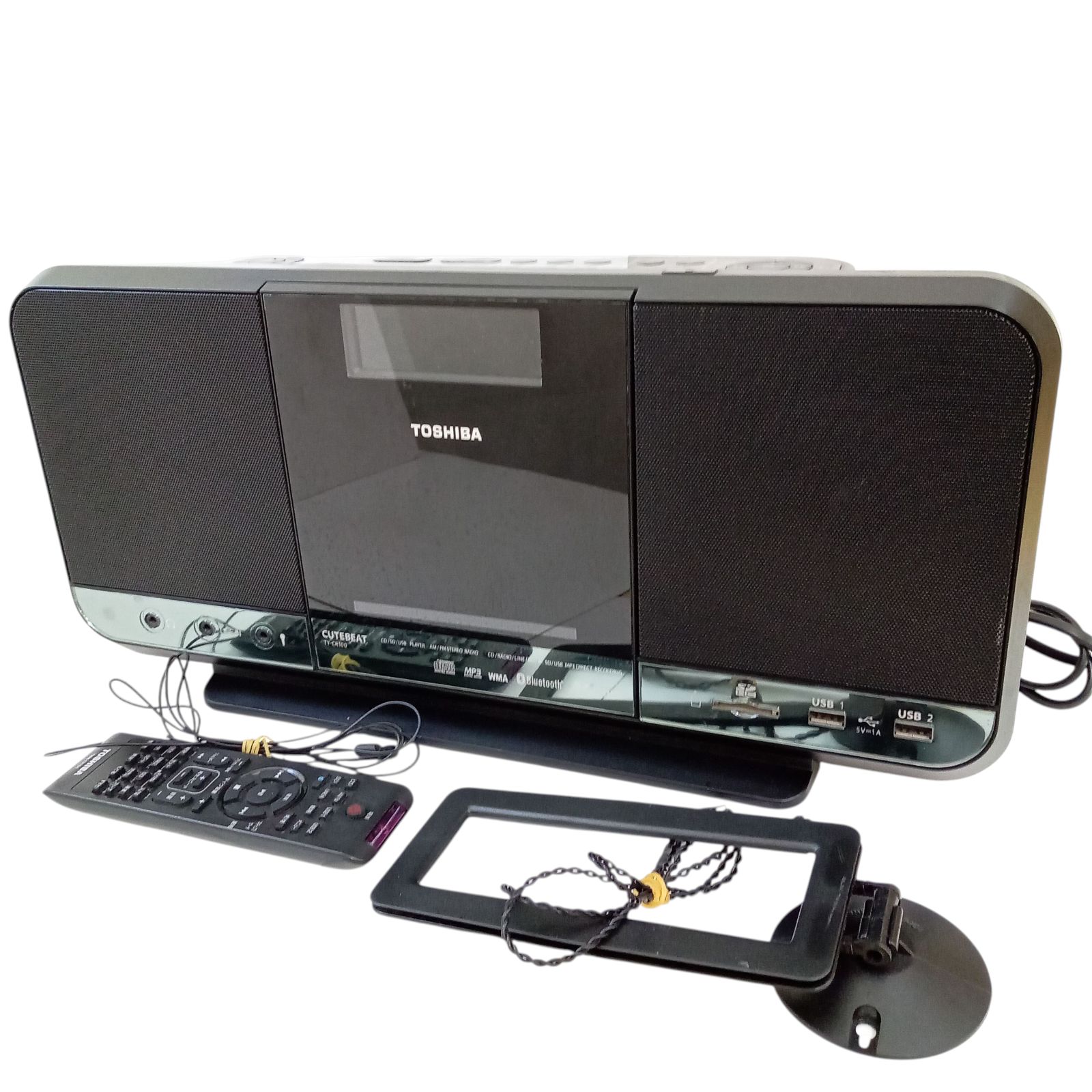 【新品】TOSHIBA TY-CR100 CD/SD/USBプレーヤー　箱付き Amazon | 東芝 コンポ TY-CR100 | 東芝(TOSHIBA) | ミニコンポ・セット
