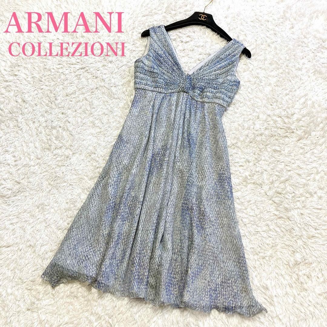 新品タグ付 ARMANI COLLEZIONI アルマーニコレッツォーニ ワンピース 