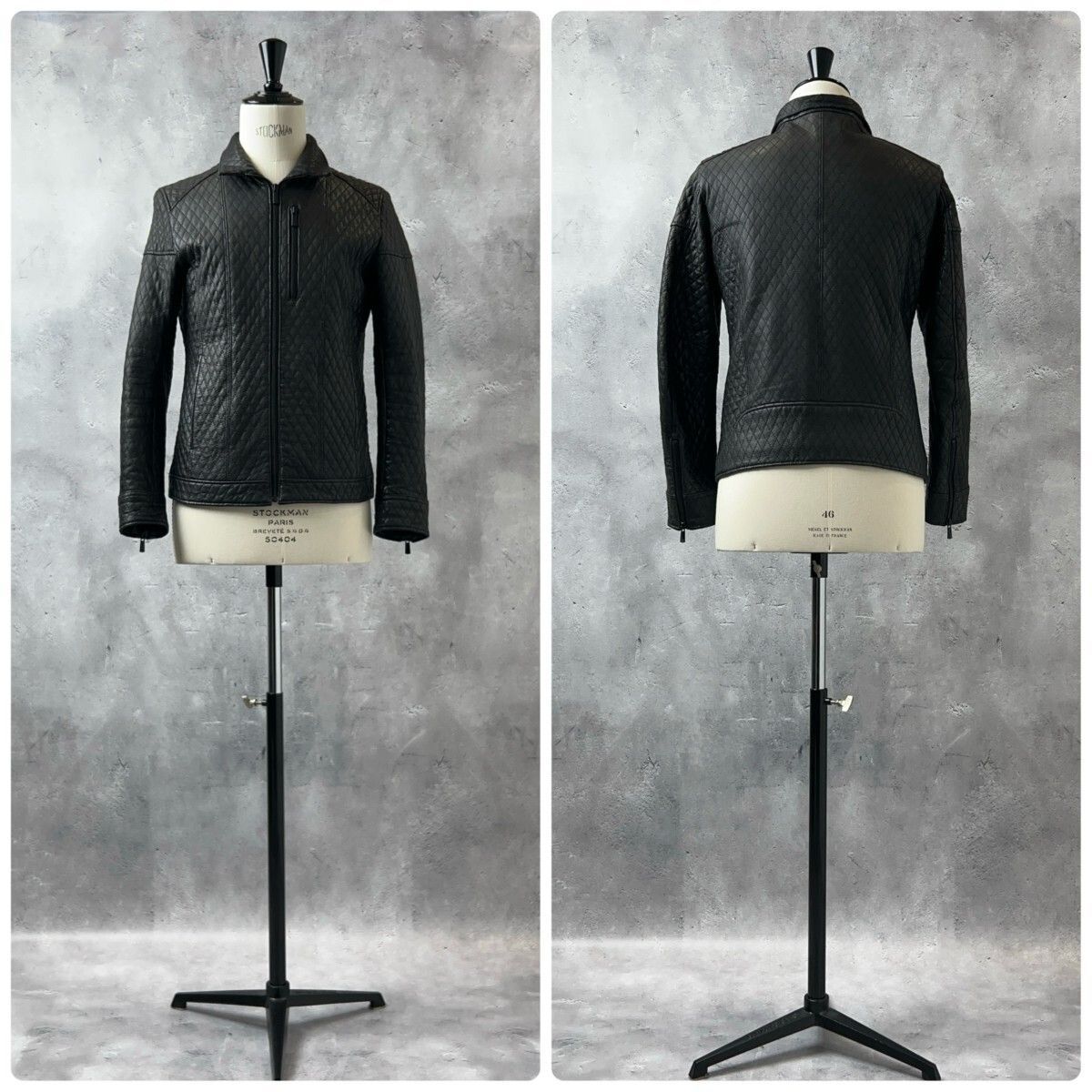 本物の風格』 renoma HOMME レノマ オム / キルティング ゴートレザー