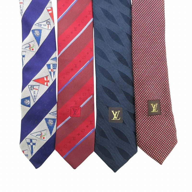 新品✨ヴィトン ネクタイ セット 五人子育て中 ルイヴィトン ネクタイ