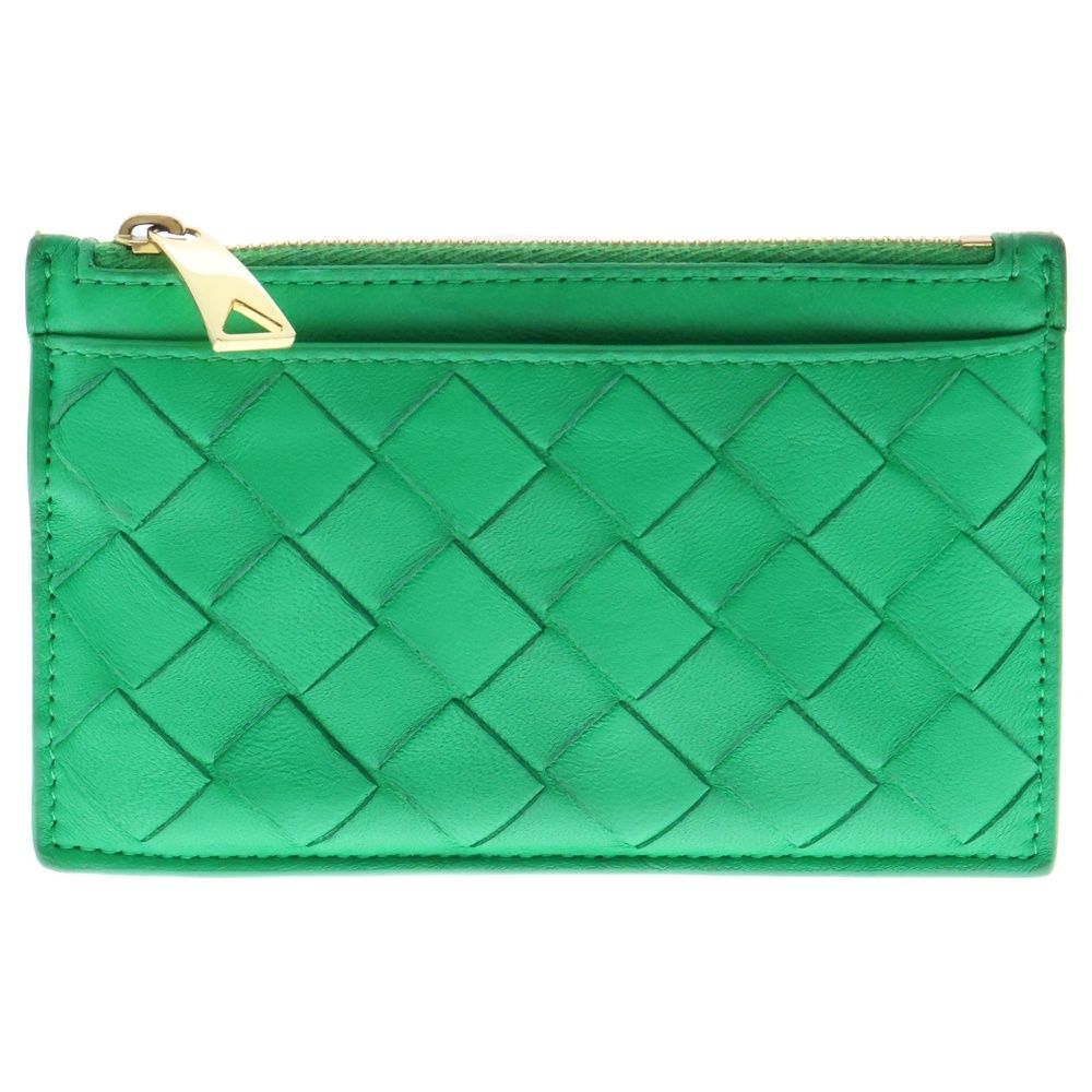 Bottega Veneta 緑 キーホルダー ボッテガ キーリング イントレチャート 緑色 未使用 Bottega Veneta