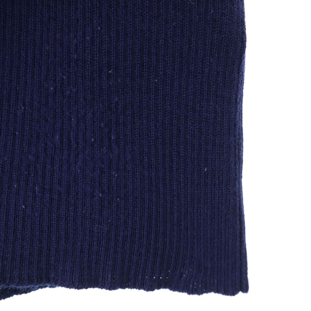 ジュンヤワタナベコムデギャルソン 2004年 ウール 長袖 タートルネック セーター ネイビー JUNYA WATANABE COMME des GARCONS リブニット レディース 古着 中古 ジュンヤワタナベコムデギャルソン 2004年 ウール 長袖