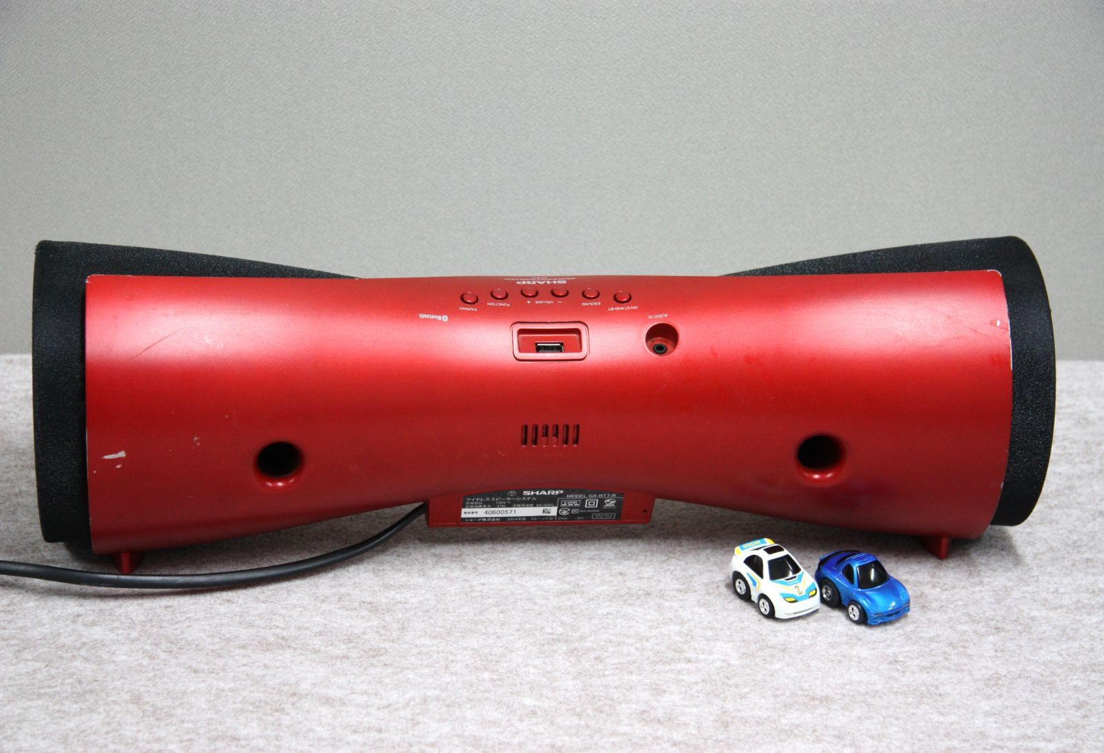 SHARP ワイヤレスBluetoothスピーカー GX-BT7-R 未使用 SHARP ワイヤレスBluetoothスピーカーシステム GX-BT7-R - メルカリ