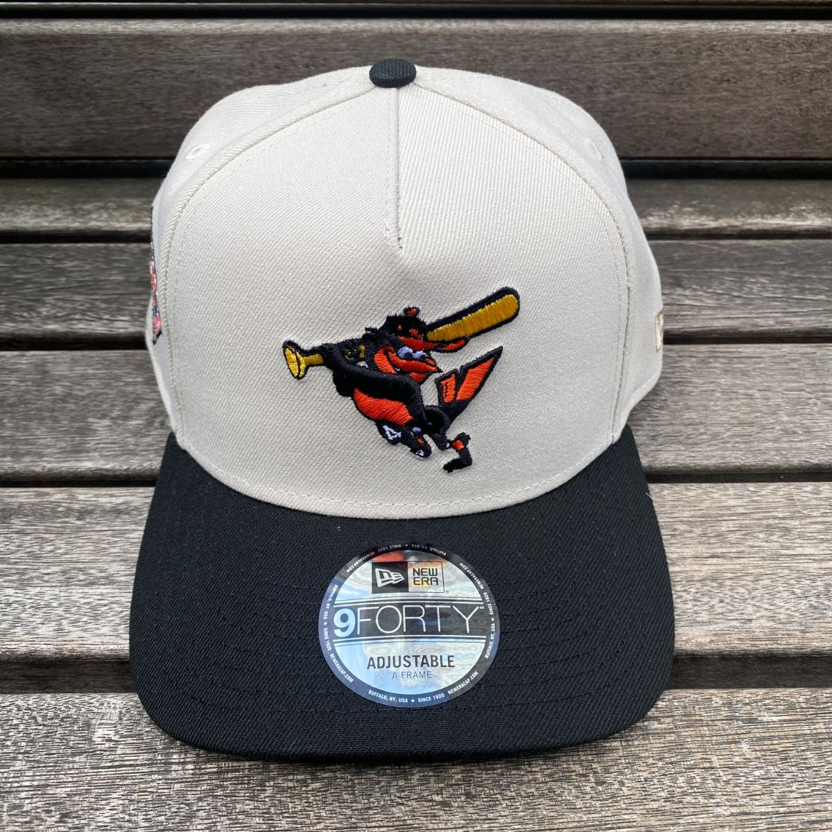 海外モデル New Era 9Forty A-Frame Cap オリオールズ キャップ New Era MLB Baltimore Orioles 9Forty A-Frame Snapback Cap