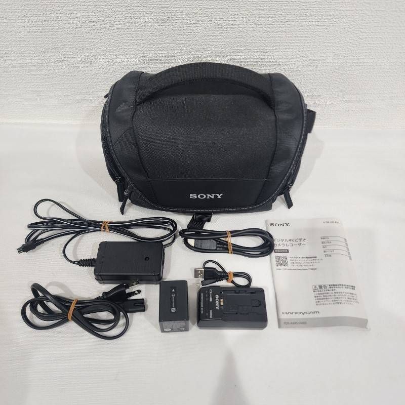 SONY ソニー デジタル 4K ビデオカメラレコーダー FDR-AX45