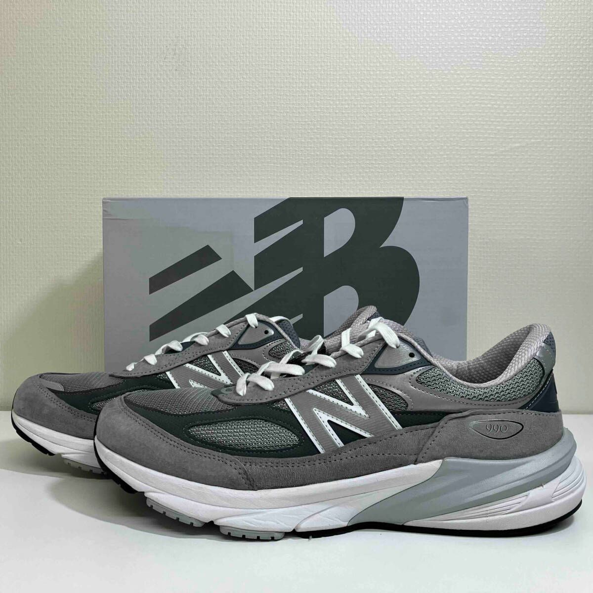 New Balance 990V6 GRAY with Shoelaces ニューバランス M990GL6 