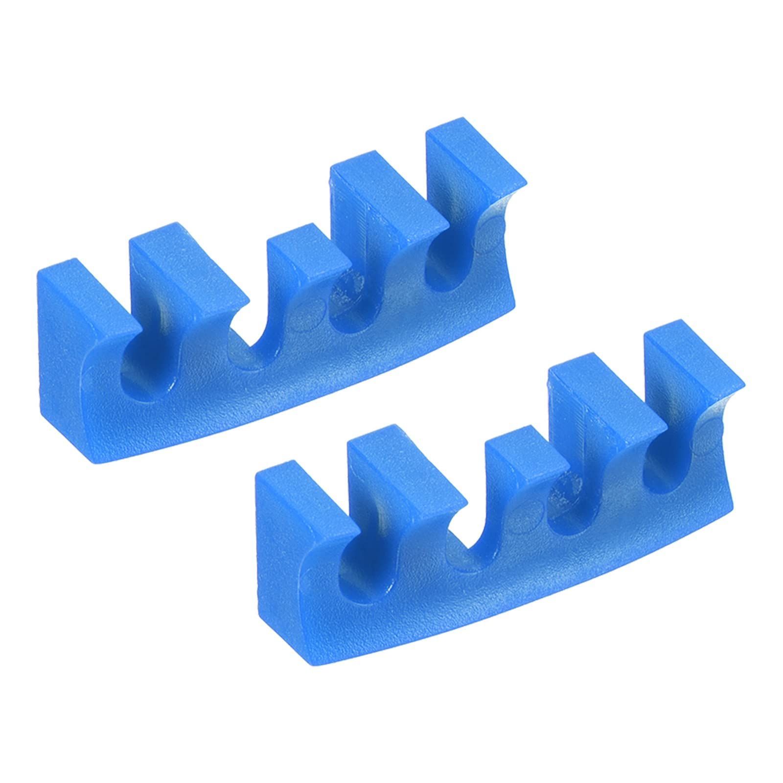 プロテクターストリングマシンツール ラケットハイポンドロードアダプター 埋め込み ブルー 2個 ラケット負荷スプレッダー バドミントンストリングス PATIKIL