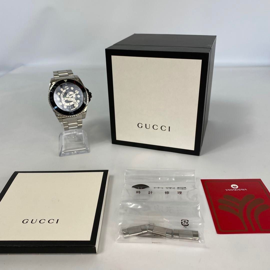 極美品】GUCCI/DIVE/キングスネーク/腕時計/ダイバーズウォッチ-