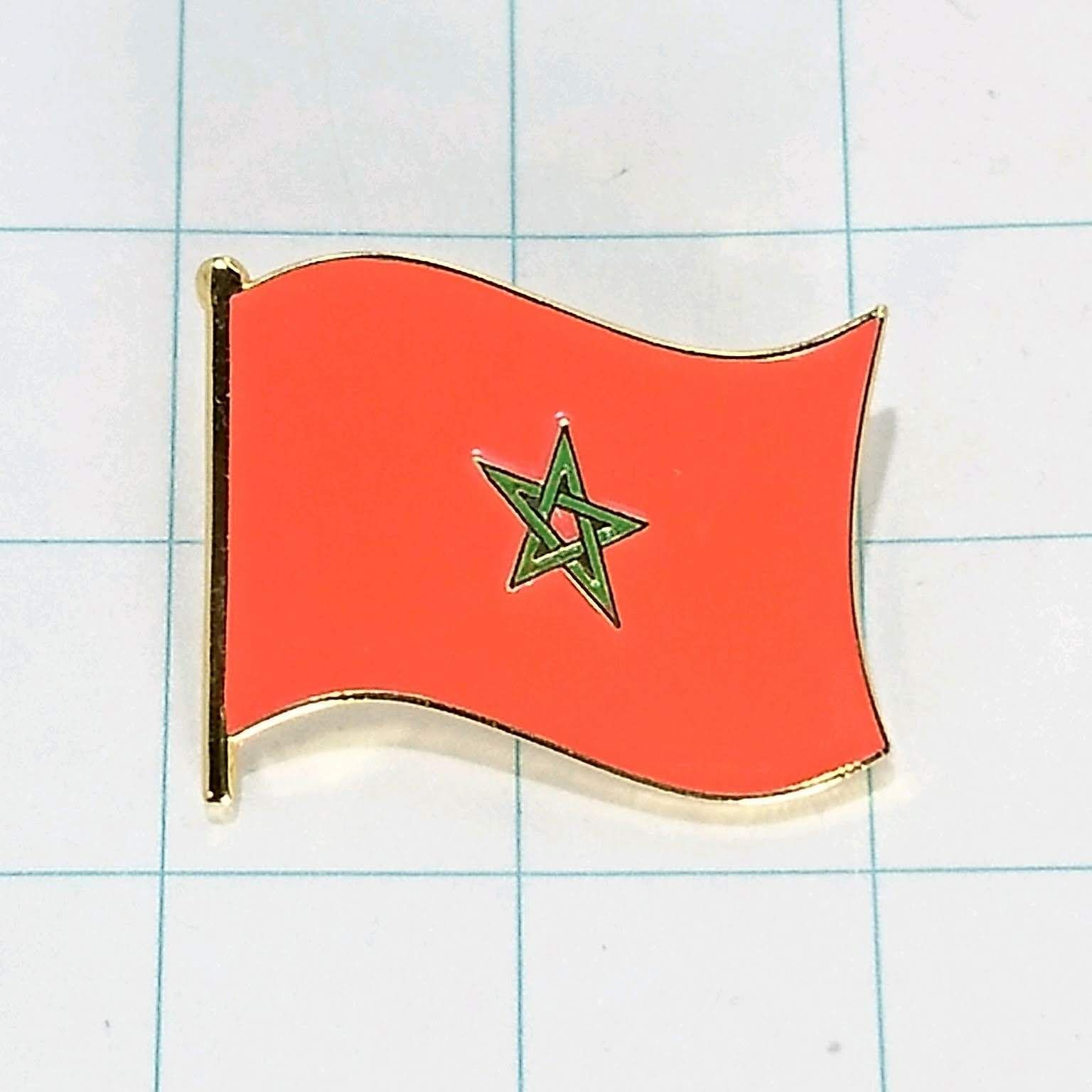 モロッコ 国旗 ピンバッジ ピンズ M17001 ビンテージ ブラックバード メルカリ