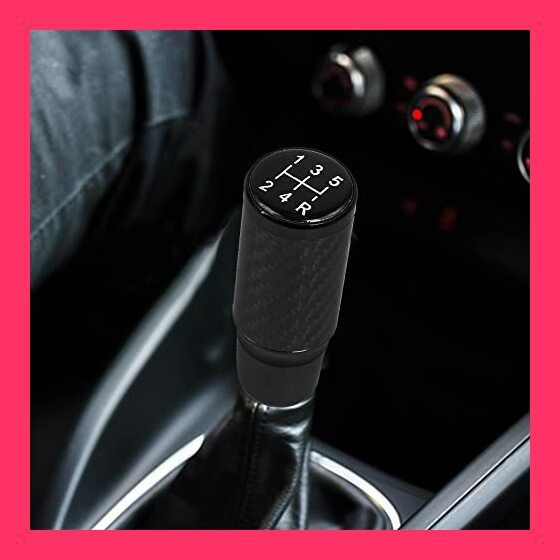 スタッフおすすめ！】MUTKEI シフトノブ アルミ製 5速/6速 3枚