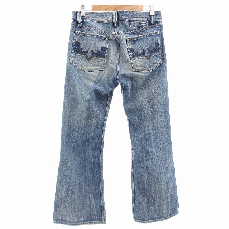 ディーゼル　フレアダメージデニム DIESEL（ディーゼル）の「DIESEL FW21 デニム レディース ブーツカット