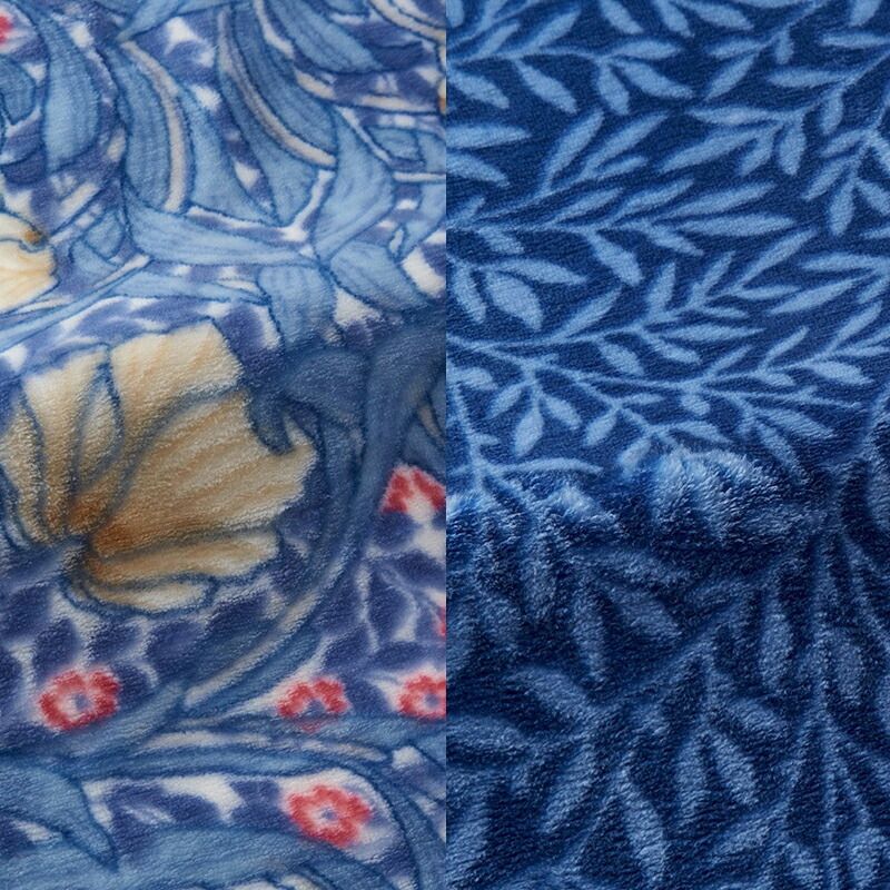 ピンパーネル柄 ブランケット