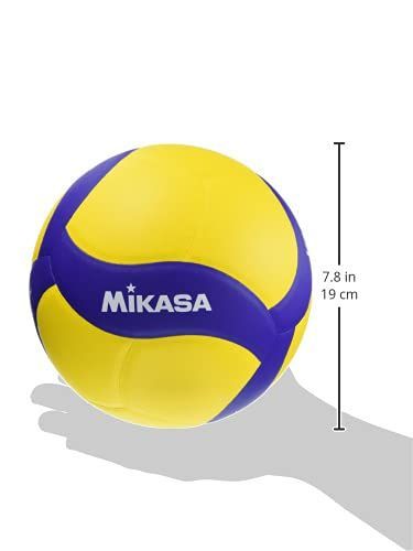 ミカサMIKASA バレーボール 練習球 5号 一般大学高校 イエローブルー V