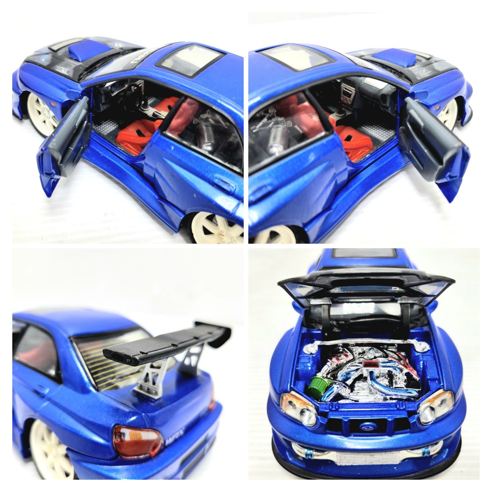 ワイルドチューナー/Subaruスバル ImprezaインプWRX 1/24 送料無料 1/24 ワイルドチューナー スバル インプレッサ STI WRX