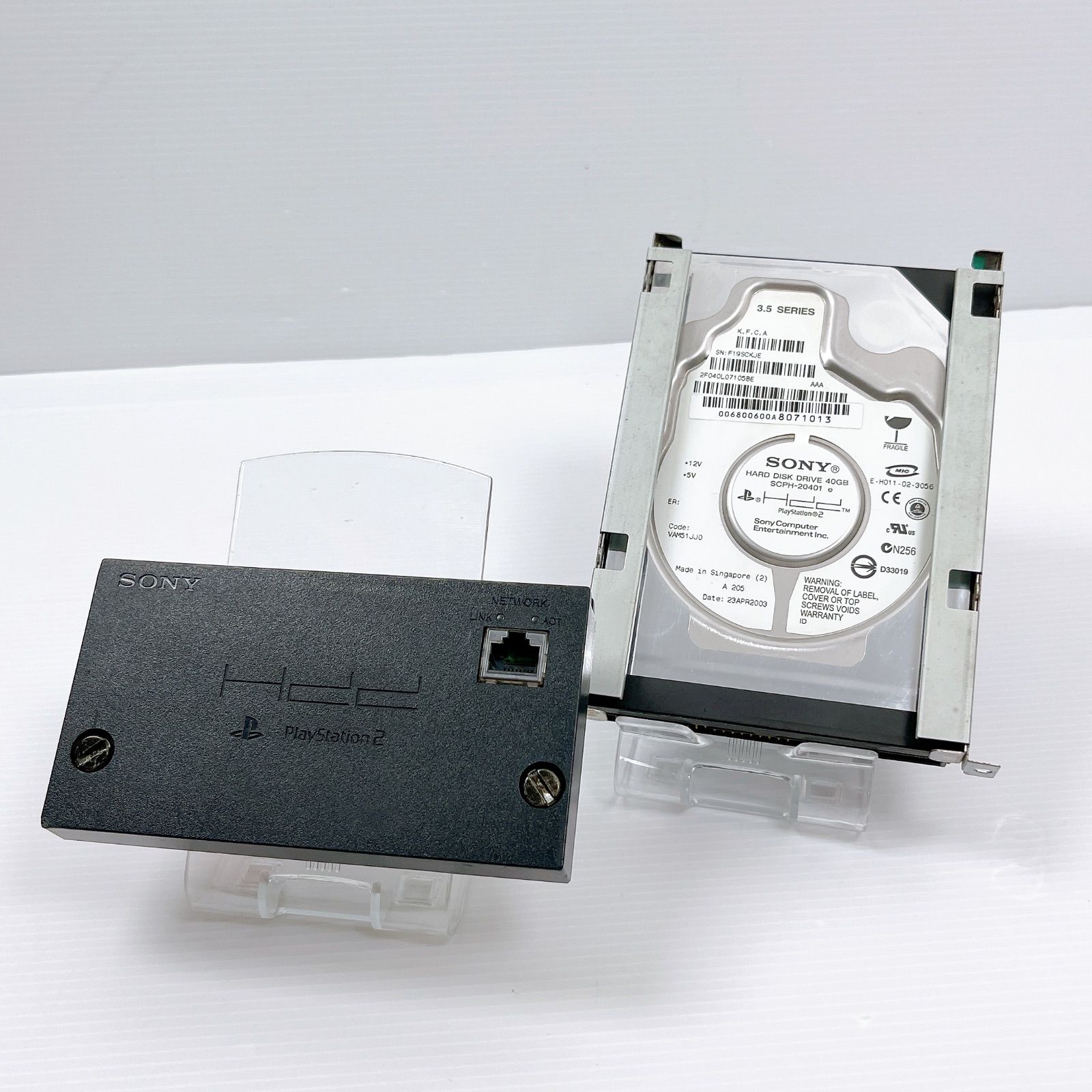 SONY PS2 BBユニット HDD ネットワークアダプター ソニー PlayStation2 プレイステーション 2 ハードディスクドライブ 40GB SCPH-20401
