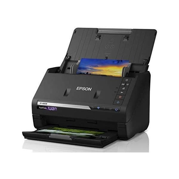 エプソン フォトスキャナー FF-680W シートフィード A4 USB対応 Wi-Fi対応 写真簡単スキャン 写真 80枚 分