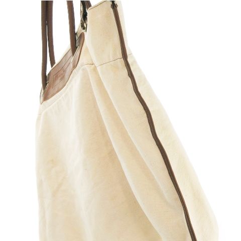 サルヴァトーレ・フェラガモ キャンバスレザー バッグ FERRAGAMO フェラガモ トートバッグ キャンバス/レザー ブラック