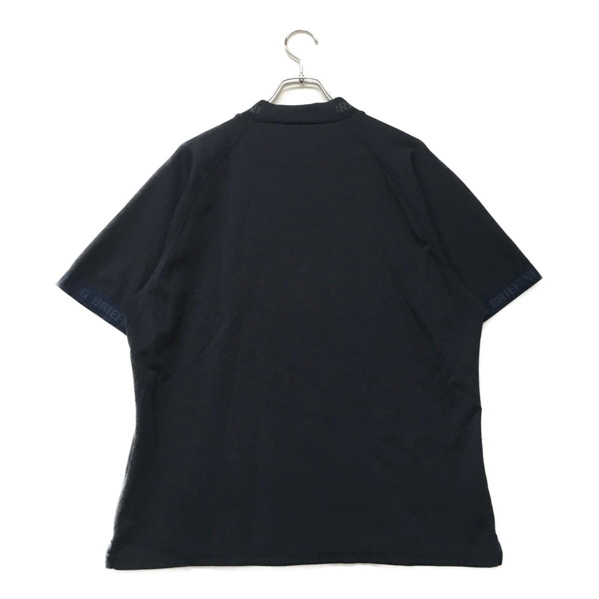 中古 メンズ ブリーフィング BRIEFING 半袖シャツ L ネイビー 紺