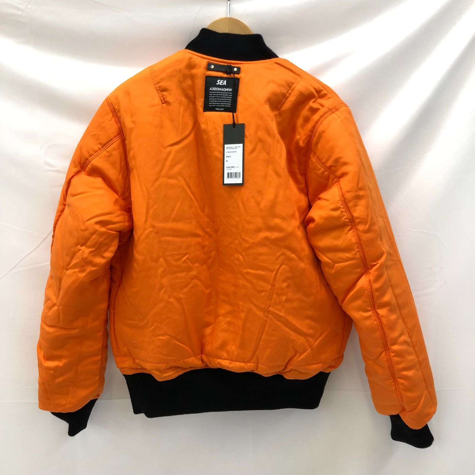 未使用】WINDANDSEA×MINEDENIM REVERSIBLE MA-1 ウィンダンシー マイン 