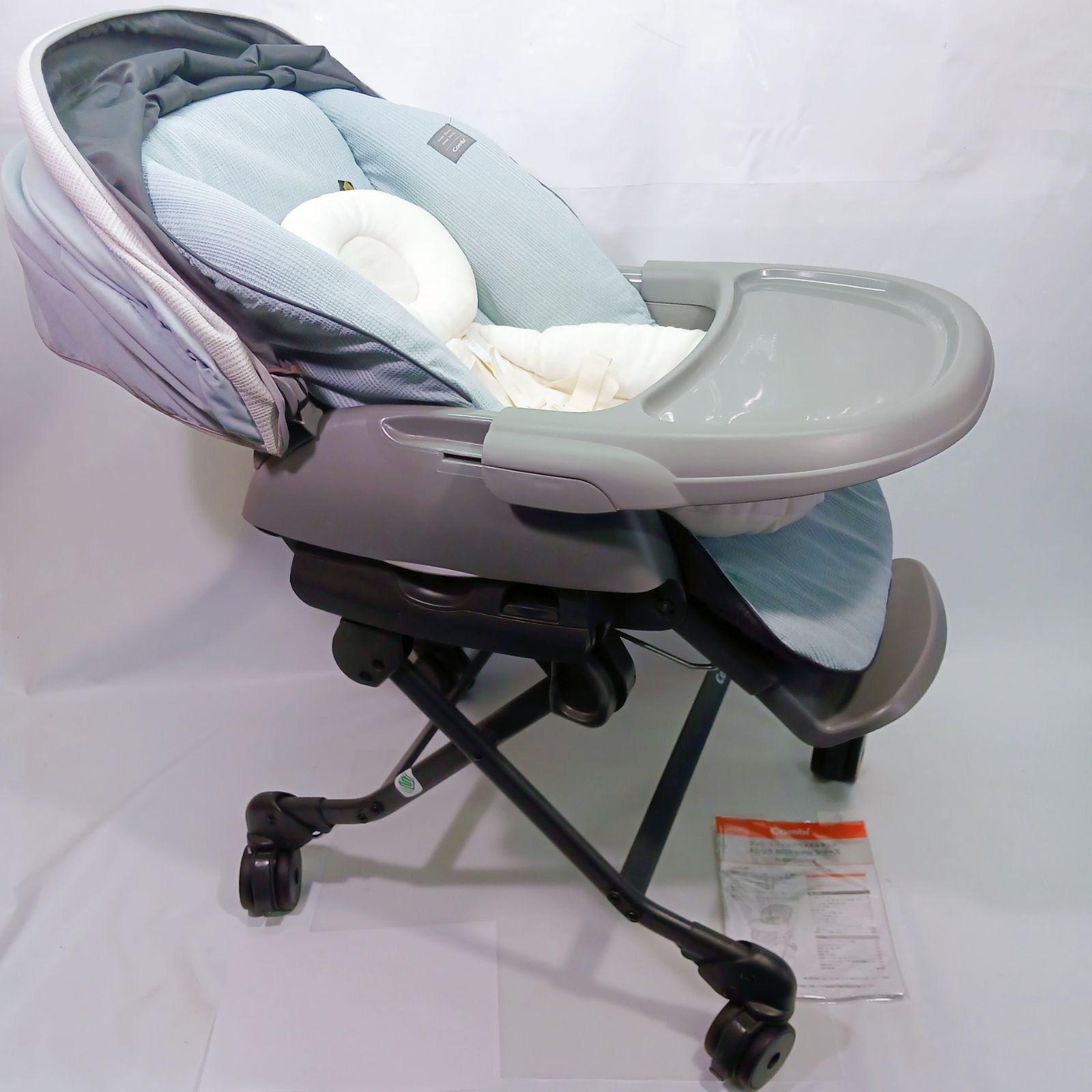 コンビスウィングベッド&チェア　ネムリラ　BEDi Long シリーズ コンビ ホワイトレーベル ネムリラ AUTO SWING BEDi Long スリープ