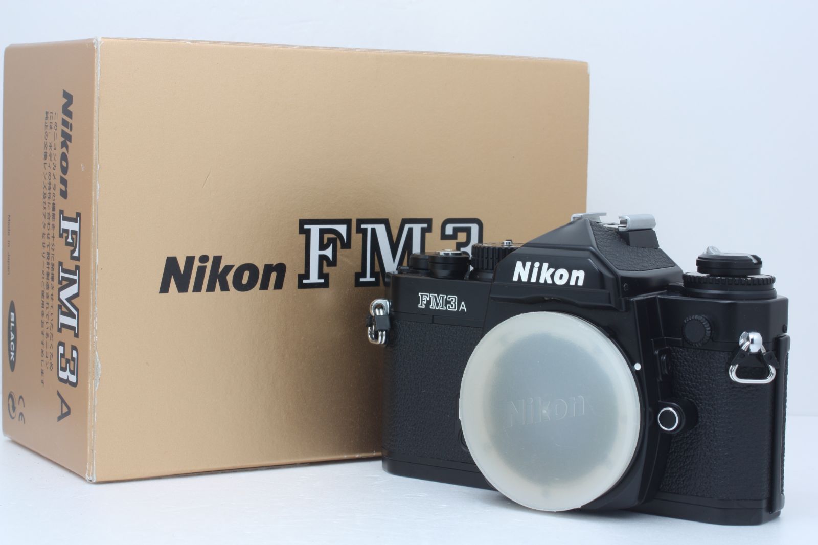美品】ニコン Nikon FM3A ブラック ボディ 元箱・ボディキャップ付 #99 ...