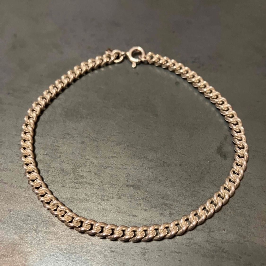 SILVER925 FLAT LINK BRACELET /シルバーブレスレット