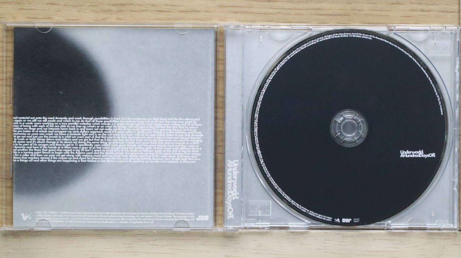 国内盤CD☆アンダーワールド/Underworld□ ア・ハンドレッド