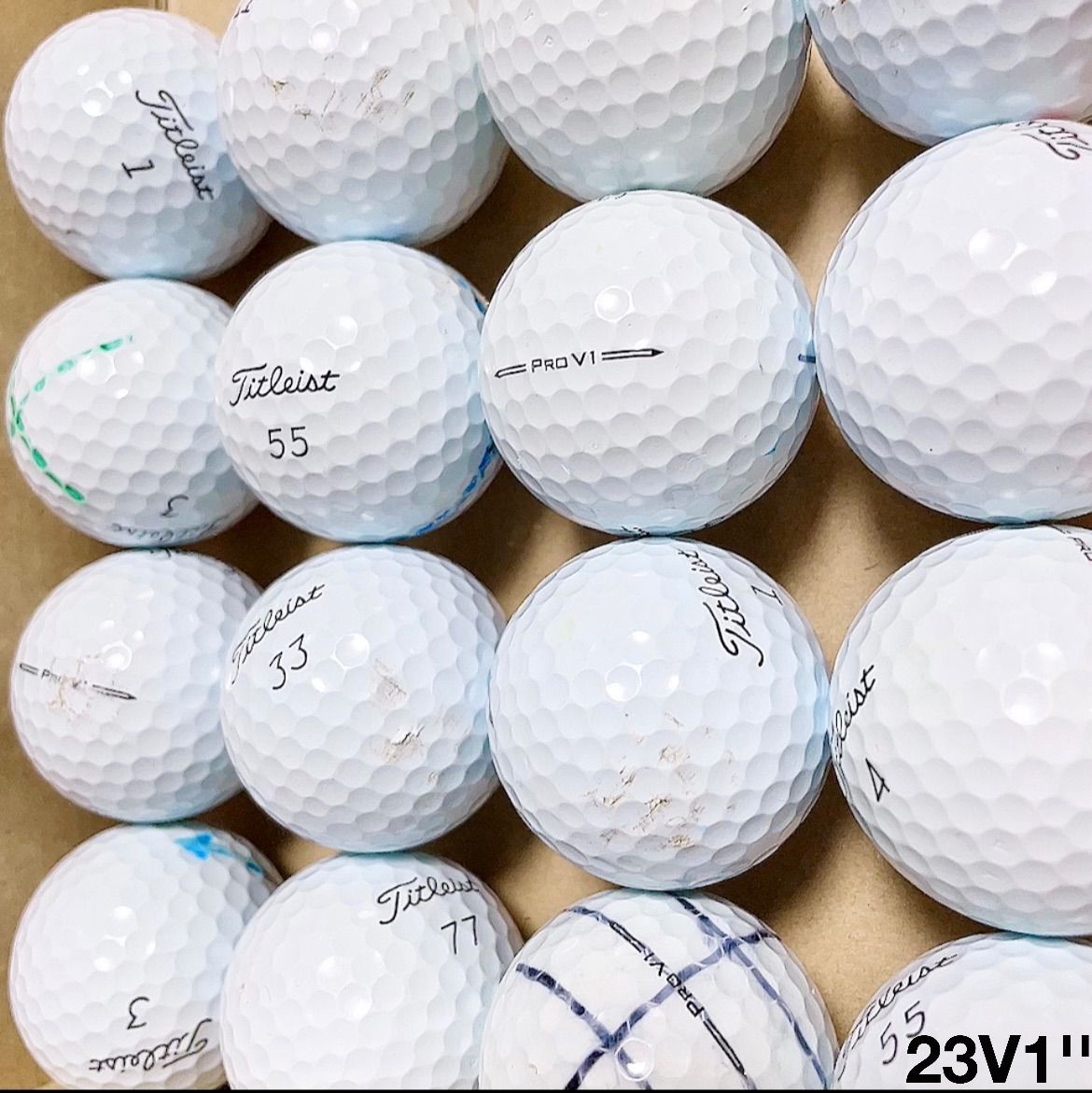 3ダースセット】TITLEIST(タイトリスト) ゴルフボール 2023 PROV1x  