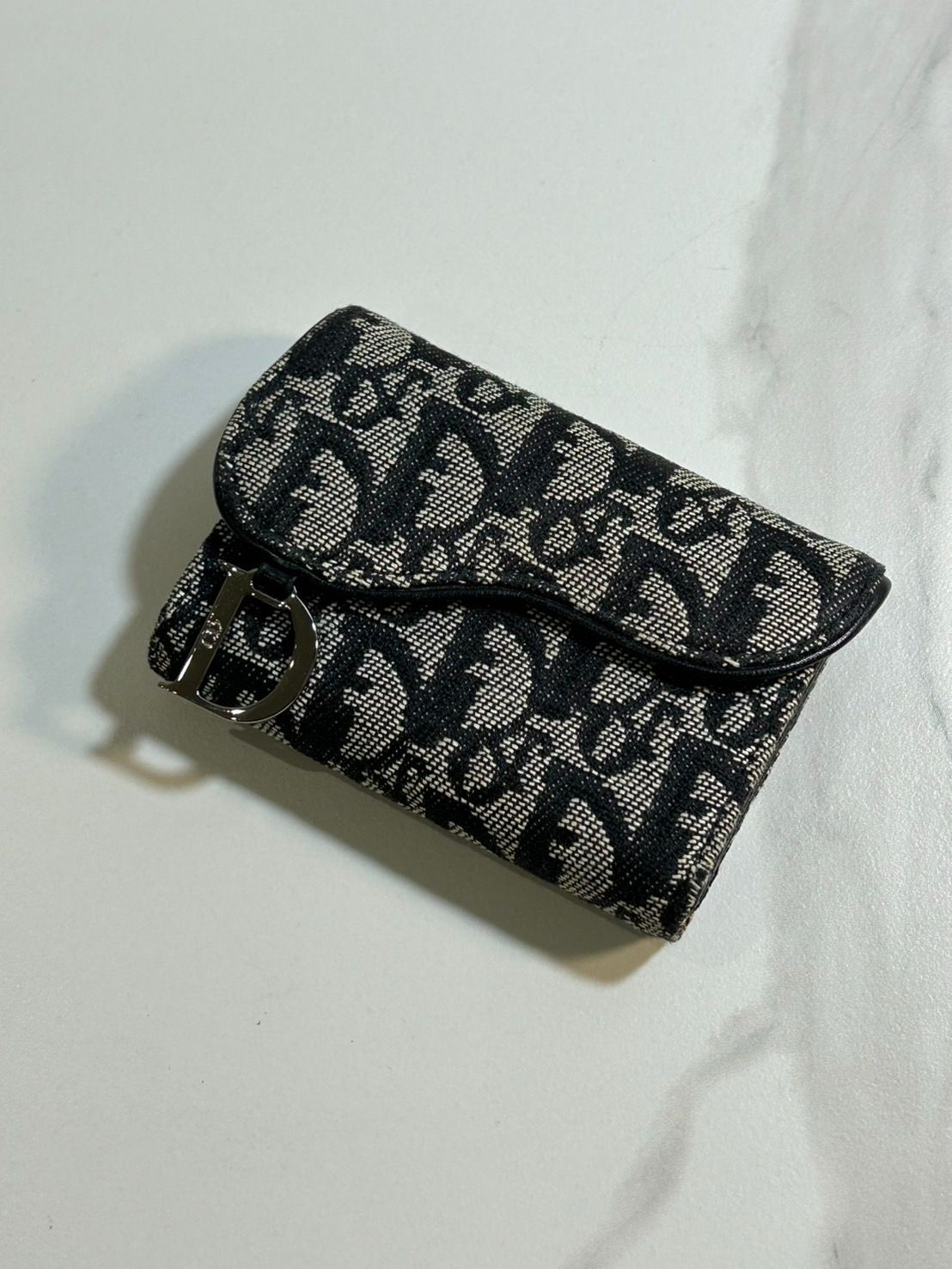 Dior クリスチャン ディオール トロッター サドル キャンバス カードケース