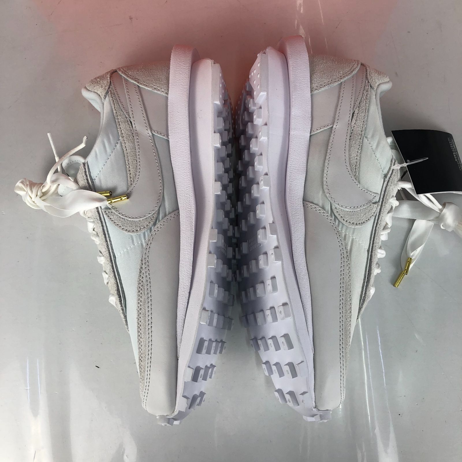 BV0073-101【未使用】sacai × Nike LDV Waffle Triple White