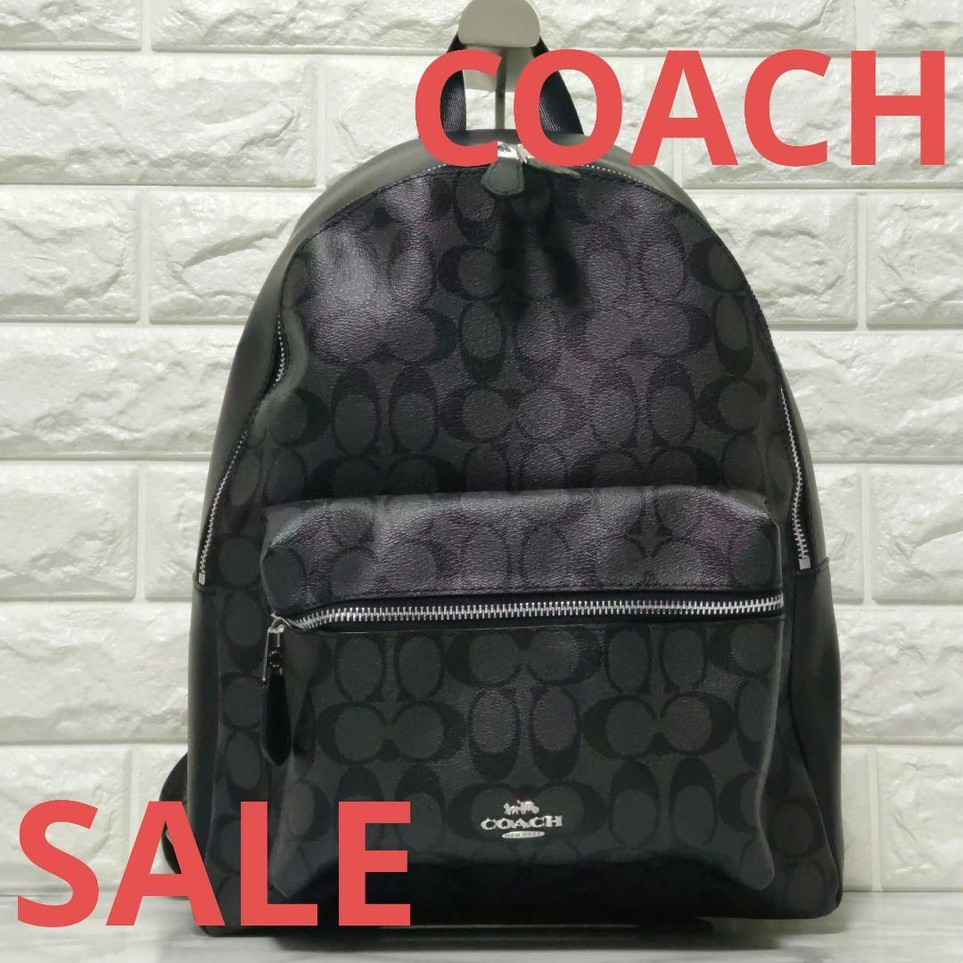 COACH コーチ シグネチャー?リュック F58314 ブラック 新品未使用 - メルカリ