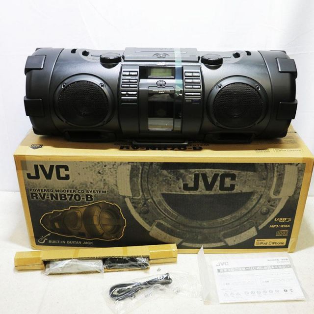 新古品 JVC RV-NB70-B パワードウーハーCDシステム - メルカリ