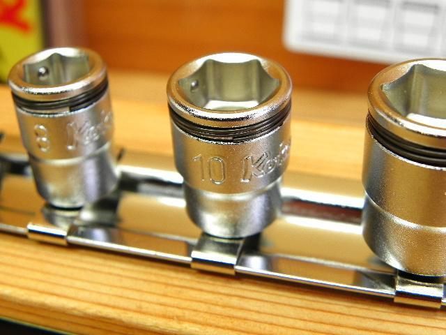 コーケン 1/4(6.35mm)SQ. ソケットセット 17ヶ組 2261M コーケン 2261M ソケットセット ＜ ハッピーツール 自動車用機械工具の