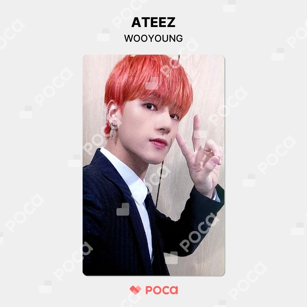 ATEEZ ウヨン KPOPSTORE トレカ ATEEZ ウヨン初回限定トレカCD