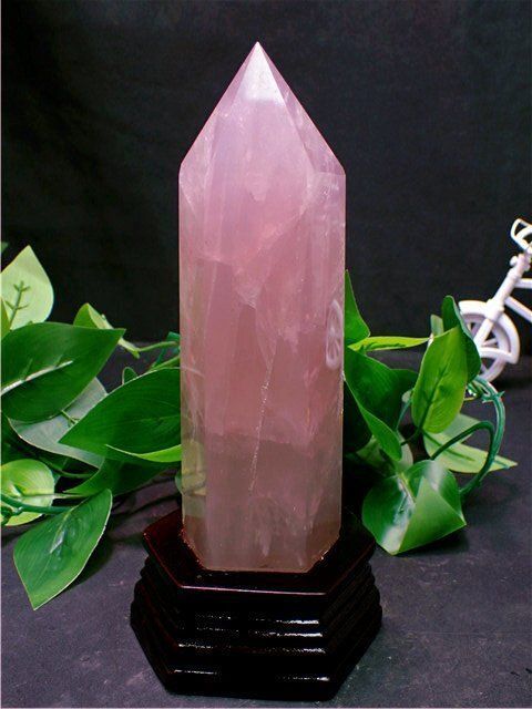 天然石 六角柱 ローズクォーツ 4キロ 注文 天然石六角柱 ローズ