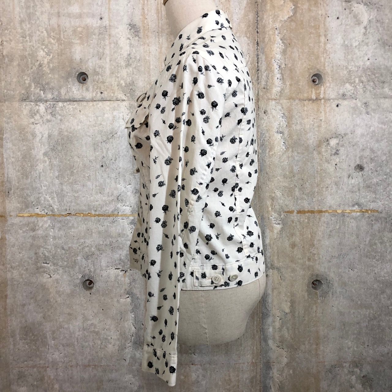 COMME des GARCONS フラワープリントジャケット　薄手 COMME des GARCONS フラワープリントジャケット 薄手 楽天市場