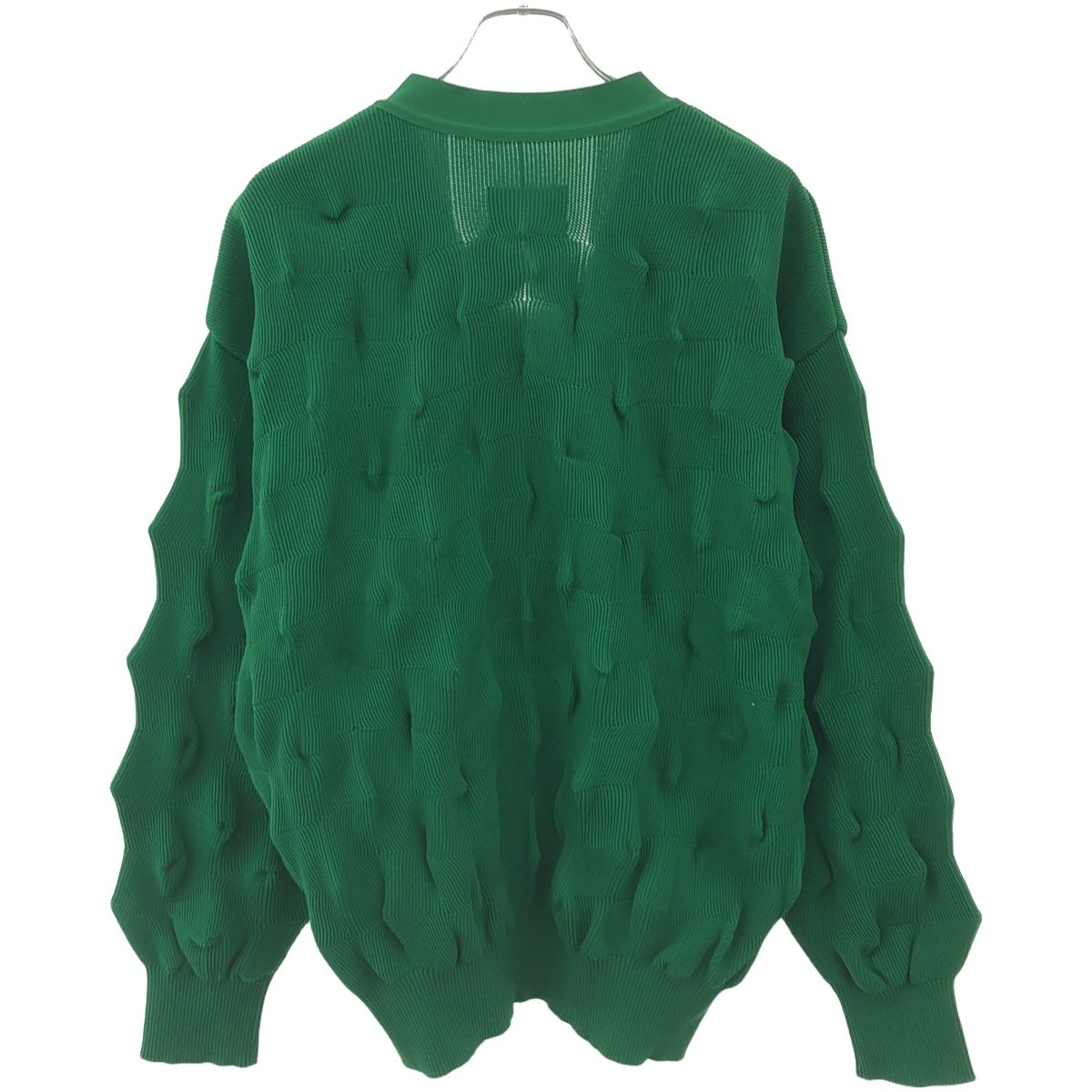 stein シュタイン 23AW BUMPY PATTERNED KNIT CARDIGAN バンピー