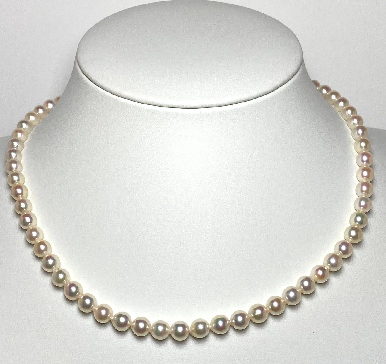 あこや真珠 ネックレス 6.0-6.5mm sh131 - メルカリ
