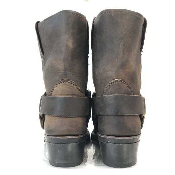 【80s USA製】美品 フライ ウエスタンブーツ FRYE ヴィンテージ 8 ビンテージ○FRYEレディースウエスタンブーツ赤茶size 8 1/2 M