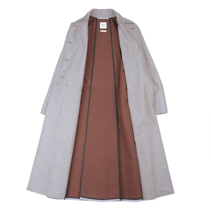 美品】エルメス コート 2019SS セリエボタン キモノカラー ダブル  