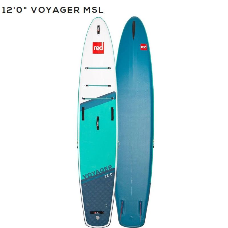 2022 RED PADDLE 12'0 VOYAGER MSL INFLATABLE PADDLE BOARD