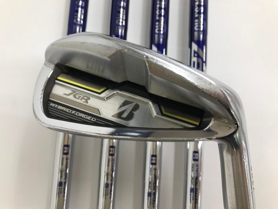 ブリヂストン ＪＧＲ　ハイブリッド　アイアン　３本　zelos８　Ｒ セール・アウトレット】JGR ハイブリッド フォージドアイアン
