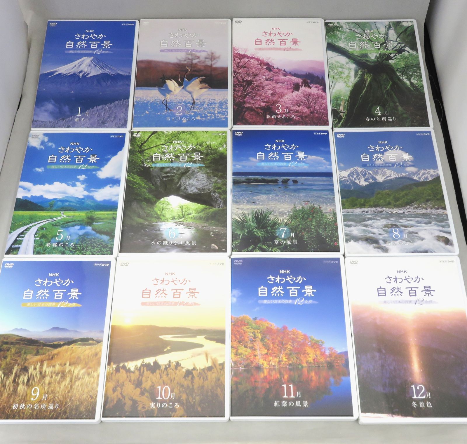 NHK さわやか自然百景 美しい日本の四季12か月 第1集 DVD-BOX 全