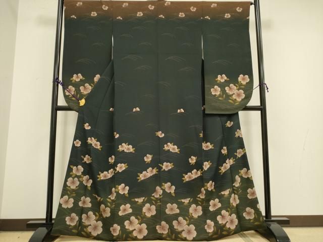 平和屋着物●小振袖 二尺袖 舞花 暈し染め 洗える着物 DAAY2469op