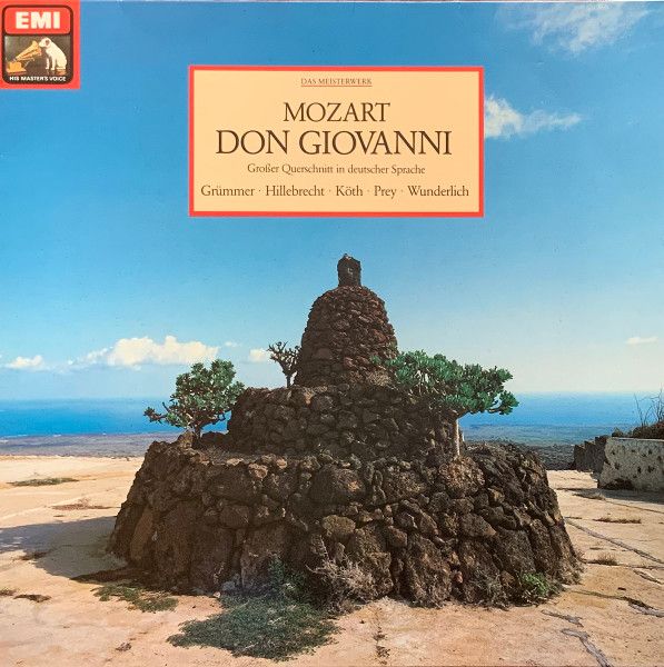 独LP Wolfgang Amadeus Mozart Don Giovanni (Grosser