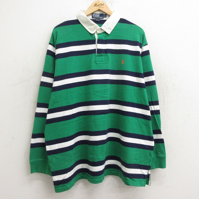 XL/古着 ラルフローレン 長袖 ブランド ラガー シャツ メンズ