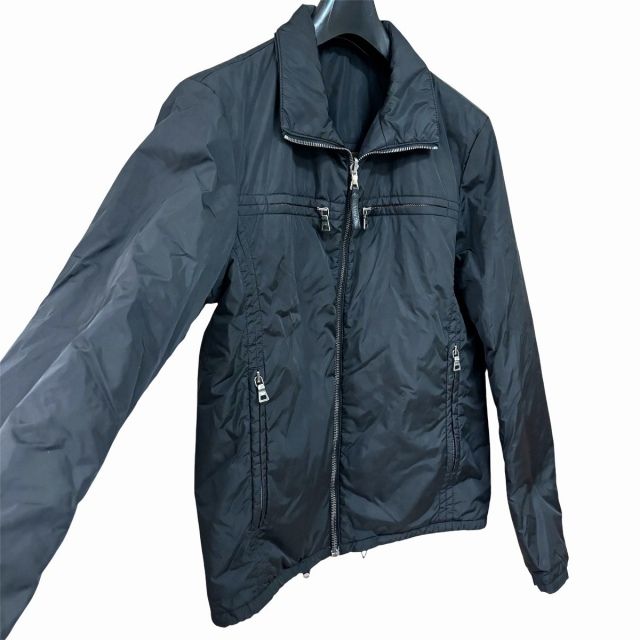 PRADA プラダ　リバーシブル　ブルゾン　ナイロンジャケット PRADA プラダ リバーシブル ブルゾン ナイロンジャケット - メルカリ