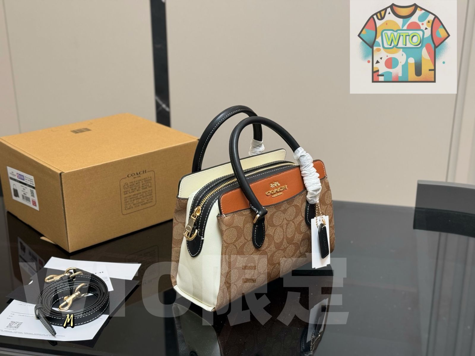 今日 Coach Darcie Tote Bag コーチ ダーシー トート バッグ-WTO輸入
