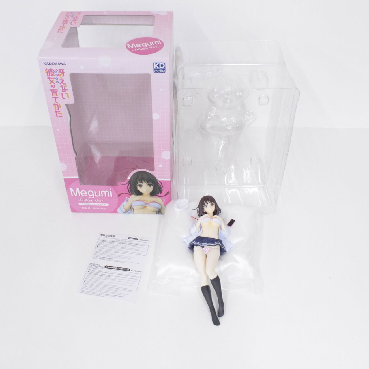 【★加古川物流】中古 加藤恵 抱き枕Ver. KDcolle 1/7 冴えない彼女の育てかた 冴えカノ【719】 ☆加古川物流】中古 加藤恵 抱き枕Ver. KDcolle 1/7 冴えない